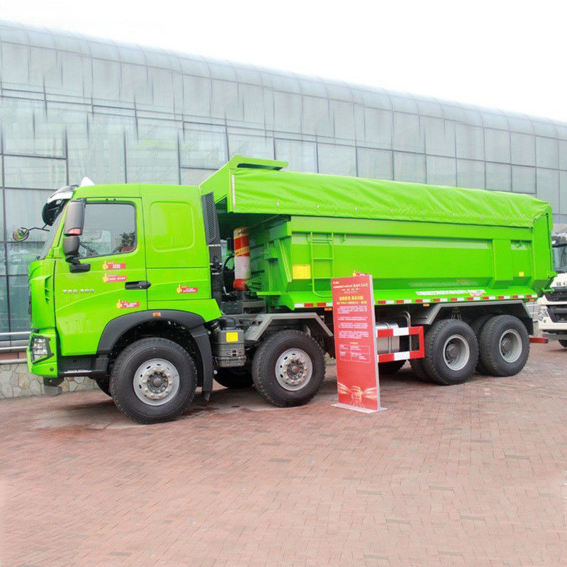 2016-2018年 中古 ホウ・ティッパー トラック 8x4 後ろカメラのないダンプトラック運転