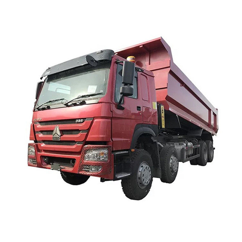HOWO シノトラック 8*4 ドライブ ダンプ トラック エンジニアリング 輸送 手動 エアコン