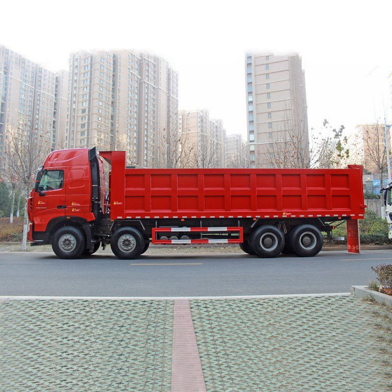 HOWO シノトラック 8*4 ドライブ ダンプ トラック エンジニアリング 輸送 手動 エアコン