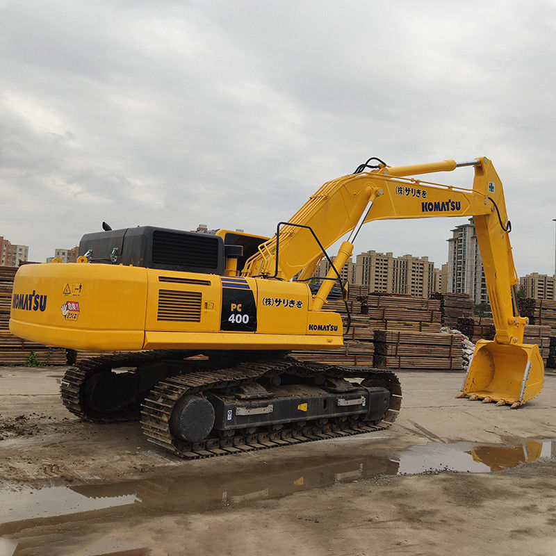 40トンの稼働重量使用 コマツー PC400-8 性能の高い大型水力掘削機