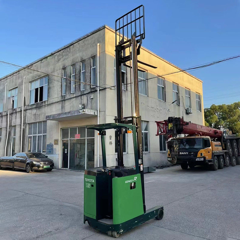 トヨタフォークリフト 1.5 トンの電気式中古トラックフォークリフト