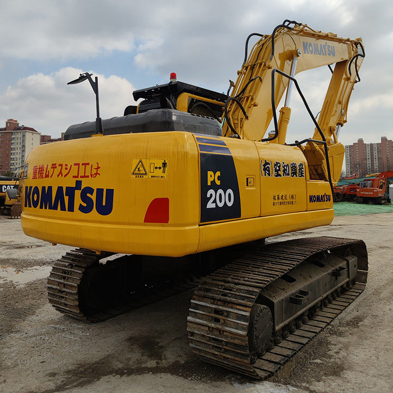 20トンの液圧バルブクローラー コマツー PC200-8 日本製 中古 PC200 掘削機