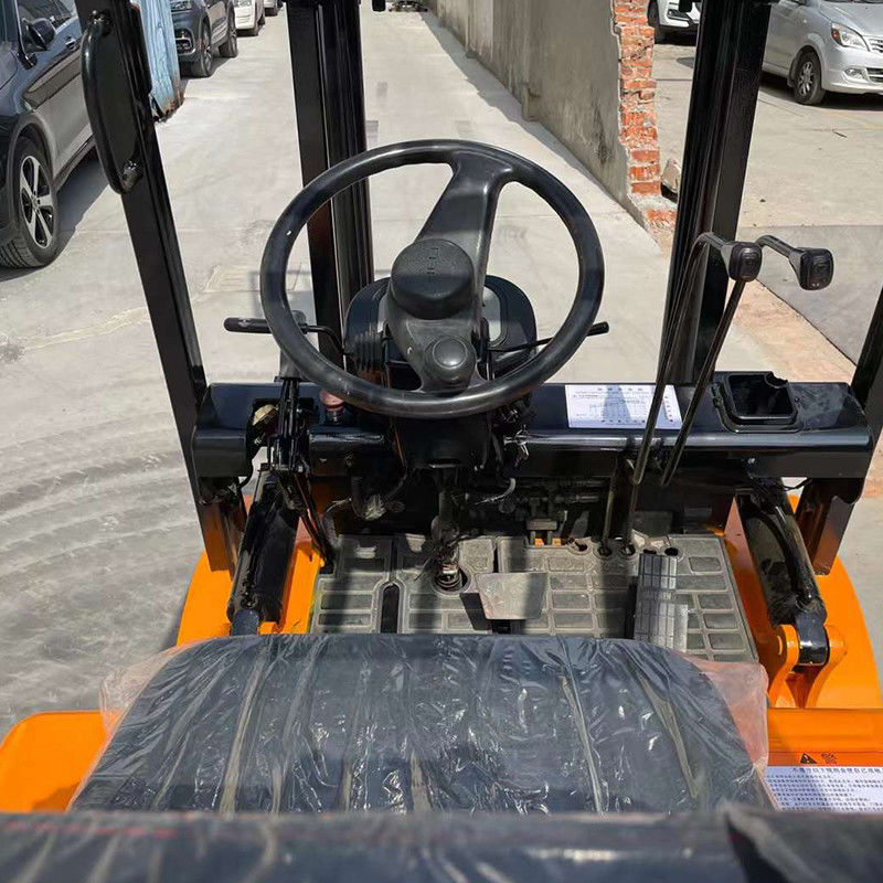 ミニコンパクト電動フォークリフト 2.5 トン 2 ドアフレーム フォーク幅150m 生産中