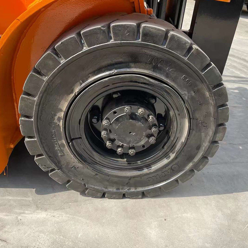 ミニコンパクト電動フォークリフト 2.5 トン 2 ドアフレーム フォーク幅150m 生産中