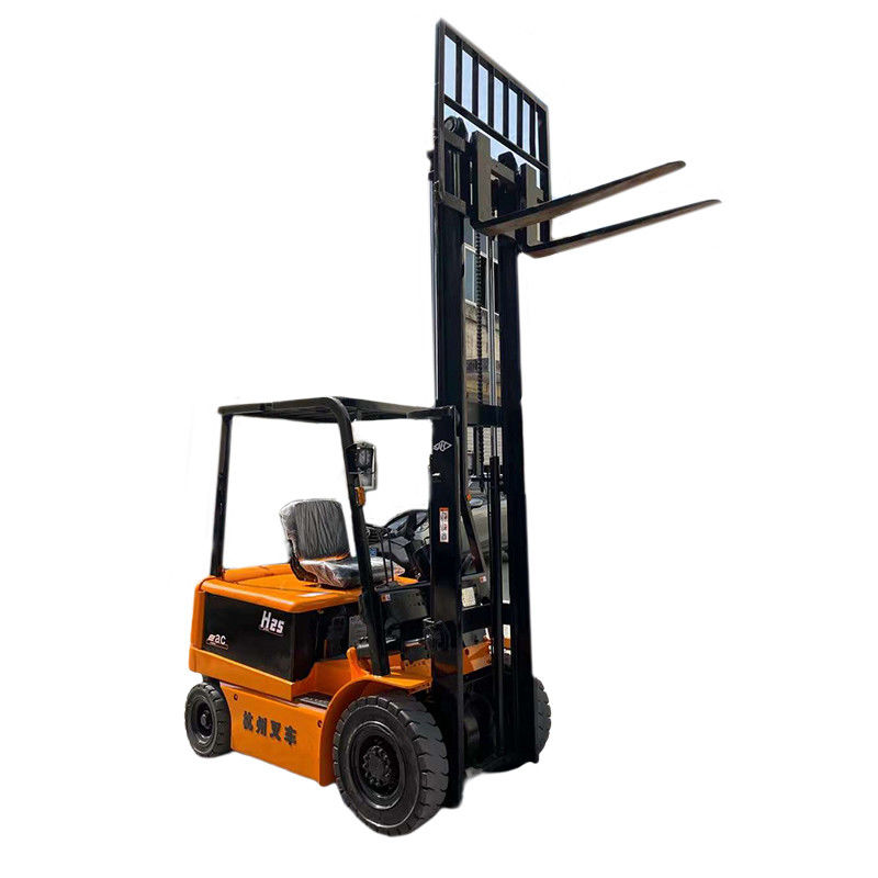 滑らないオフロードタイヤ 2ドア 2.5t 電動フォークリフト 2500kg 重量
