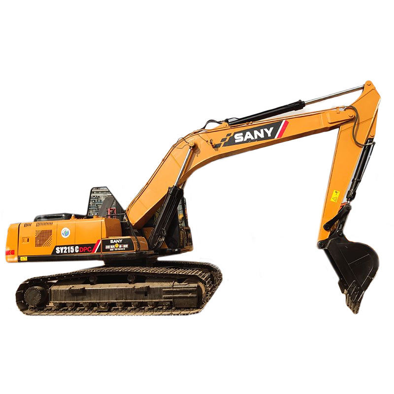 Sany SY215 掘削機 21.5 トン 中古 クローラー 掘削機 90% オリジナル色