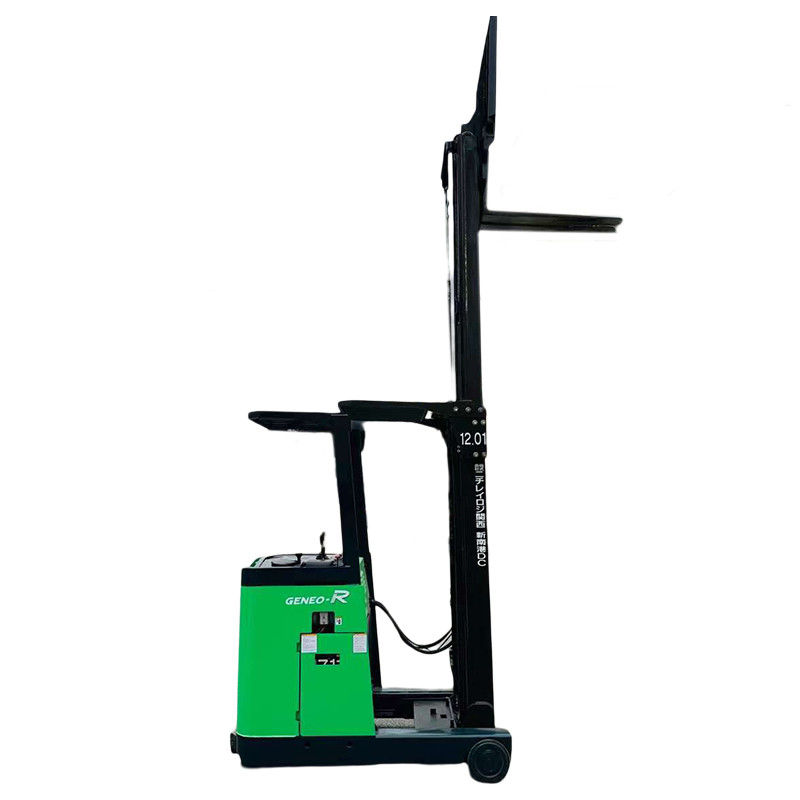 ミニモンタカーガス エレクトリコ テレハンドラー 1.5 トンの電気フォークリフト 150mフォーク幅