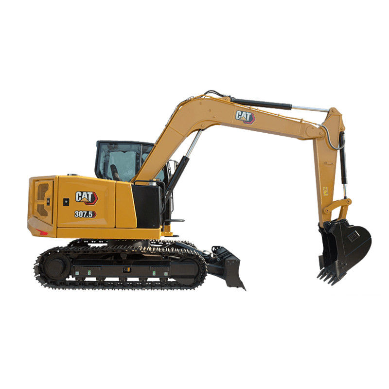 36.5/2400 定位電力を使った CAT 307.5 他の水力ポンプ付きの掘削機