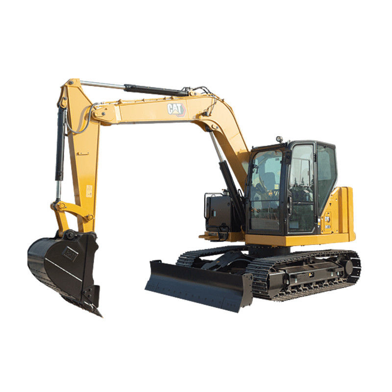 36.5/2400 定位電力を使った CAT 307.5 他の水力ポンプ付きの掘削機