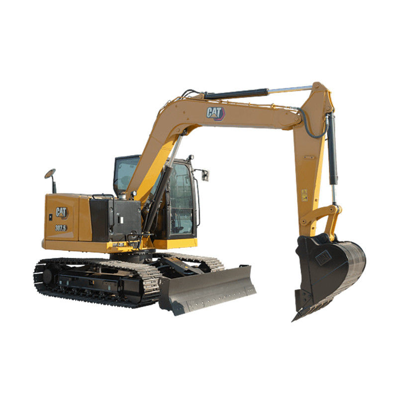 36.5/2400 定位電力を使った CAT 307.5 他の水力ポンプ付きの掘削機