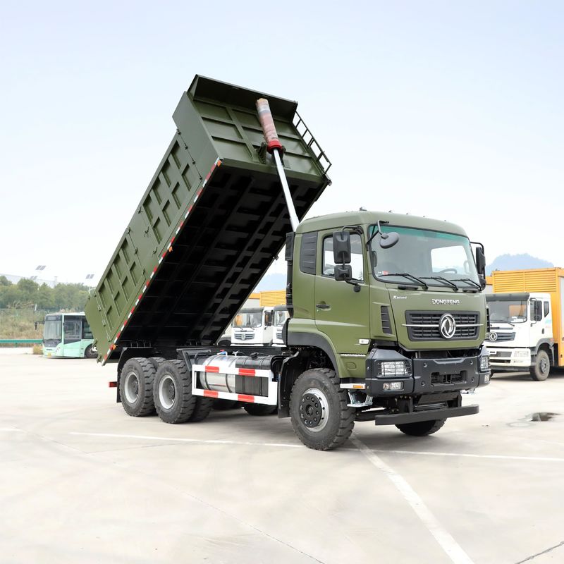 ドンフェング 6X4 430hp 鉱山機械 最大トルク Nm 500-1000Nm とダンプティッパートラック