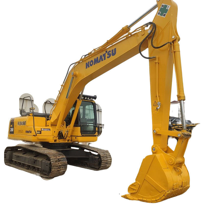 コマツー PC200-8 掘削機 20 トン クローラー掘削機 最大掘削深さ 6620 mm