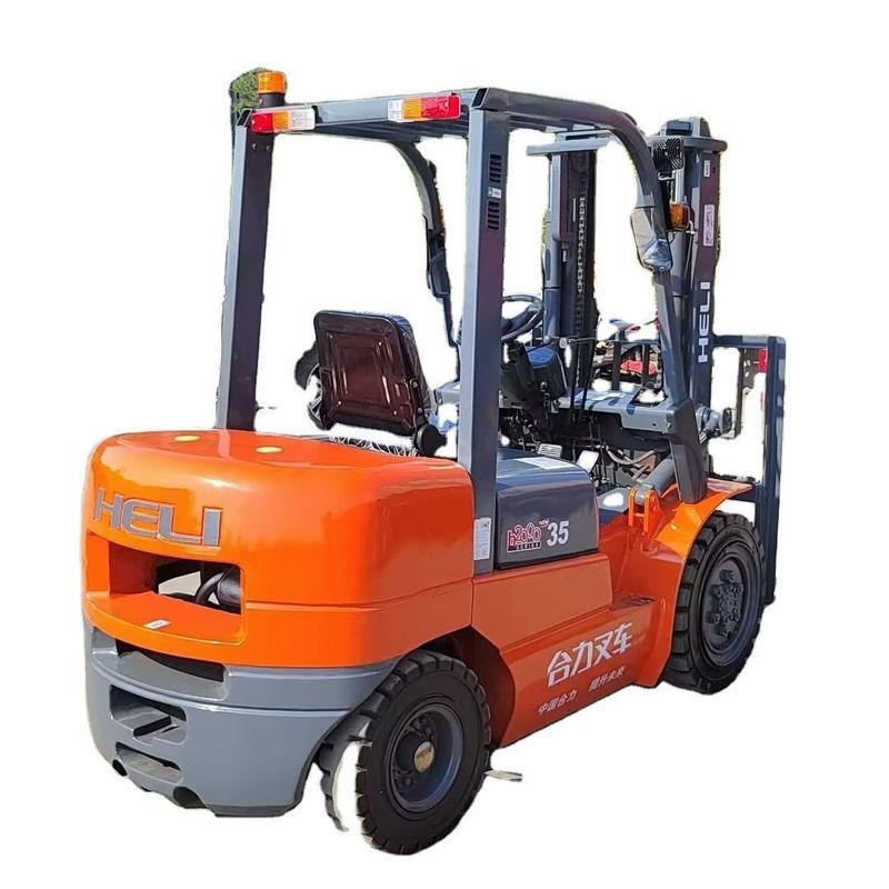 サービス後 ビデオ 技術サポート ヘリ 3 トン 使用済みフォークリフト ディーゼルフォーク 長さ 1070mm