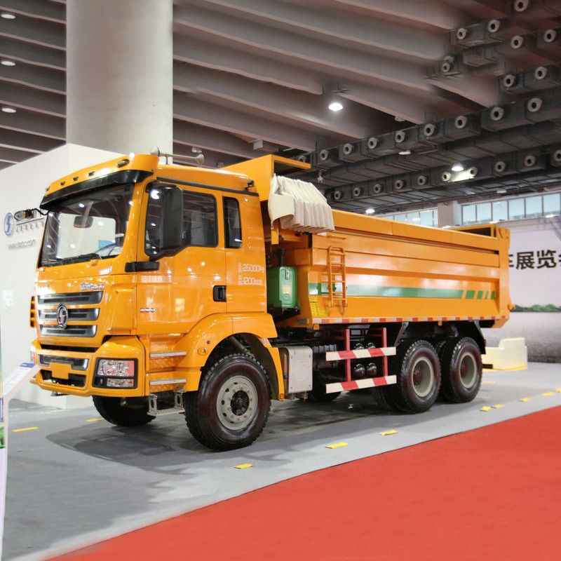 Shacman 6x4 重量ダンプトラック 31-40T 負荷容量と 13.00/2.0-25 ホイールリム