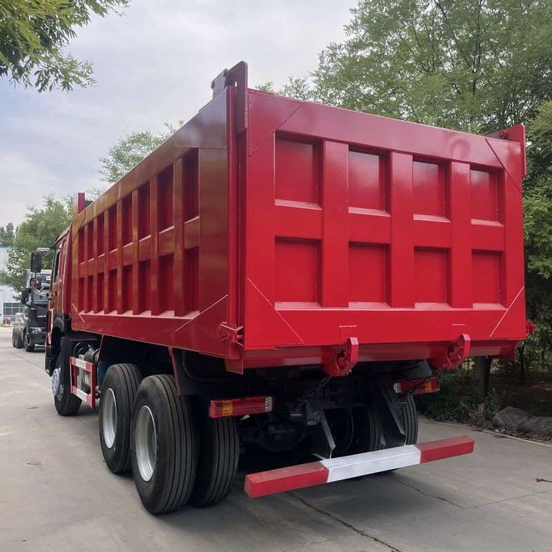 安価なシノトラック 6x4 371hp 30tons ホーオ・ティッパーダンプトラック ABS 無シリンダー 6