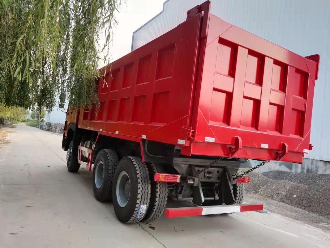安価なシノトラック 6x4 371hp 30tons ホーオ・ティッパーダンプトラック ABS 無シリンダー 6