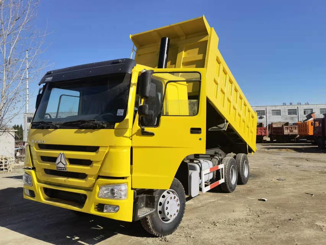 使用済み ホーボ 6x4 トンパー トラック ダンプ トラック ユーロ2 排放基準 貨物タンク 長さ ≥8m