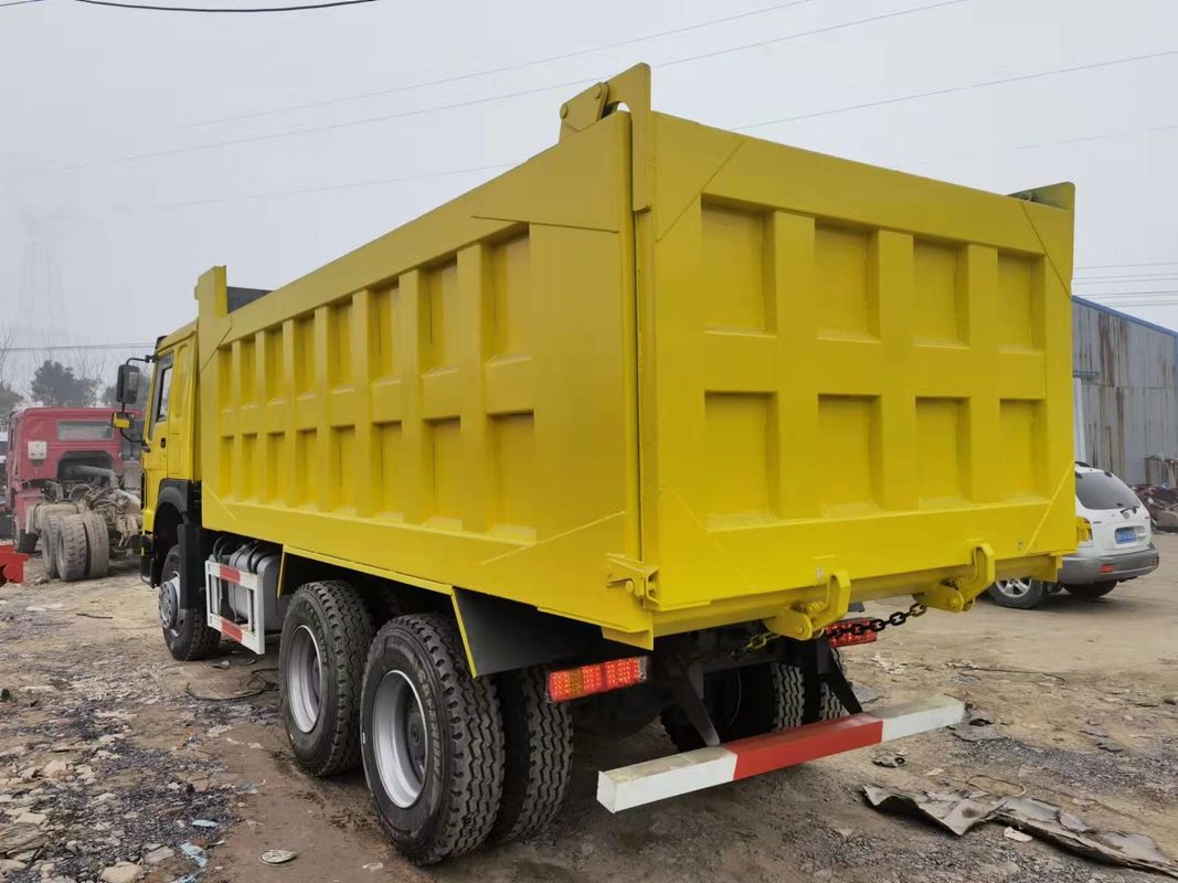 使用済み ホーボ 6x4 トンパー トラック ダンプ トラック ユーロ2 排放基準 貨物タンク 長さ ≥8m