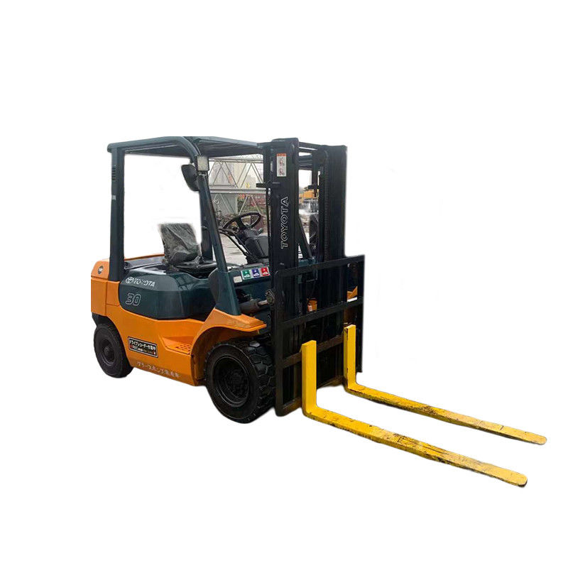 日本エンジンの水力ディーゼル トヨタ 3 トンの重荷作業用フォークリフト