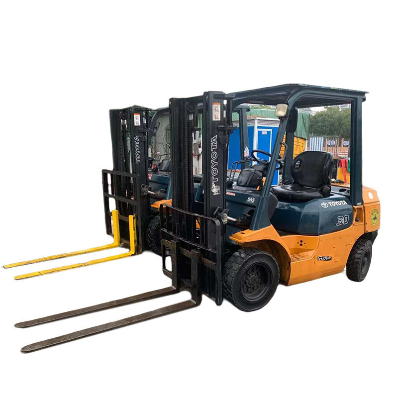 日本エンジンの水力ディーゼル トヨタ 3 トンの重荷作業用フォークリフト