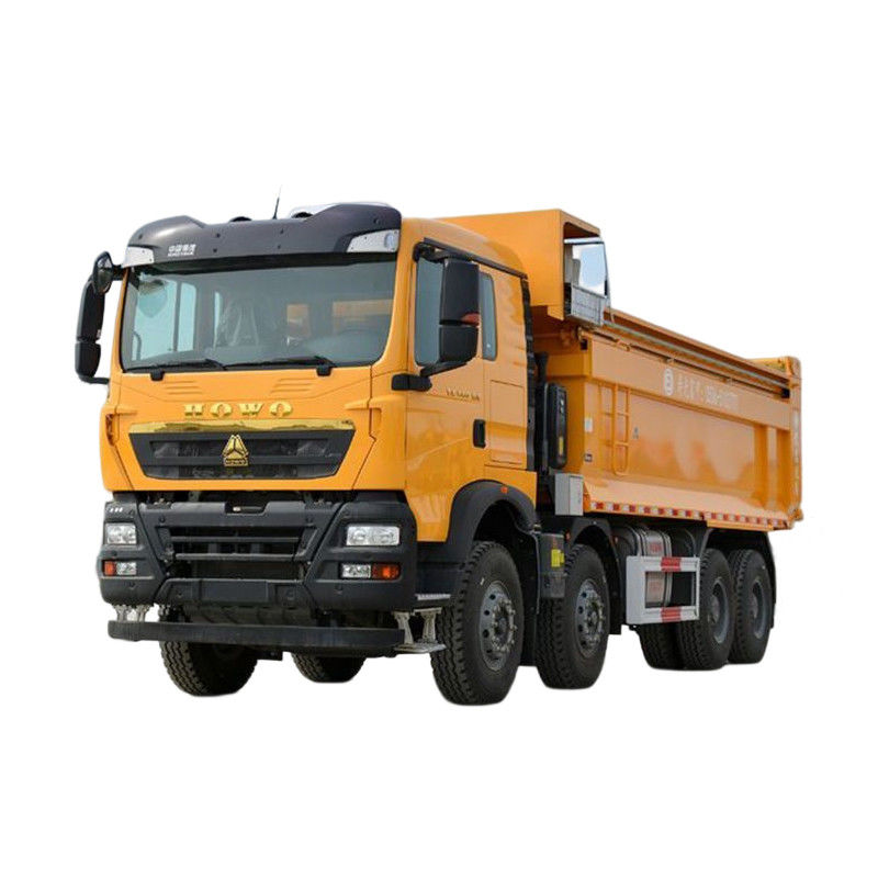 400-500L 燃料タンク容量 オートマティック ウィンドウ HOWO 8 * 4 380hp 12輪ダンプトラック