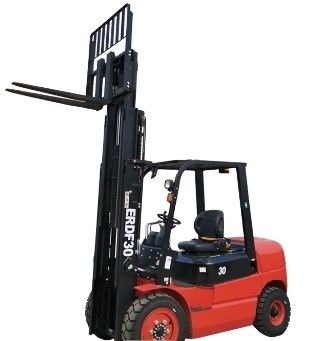 3トンのガソリンフォークリフト 良好な状態で,全体的な寸法 2675 * 1225 * 2105mm