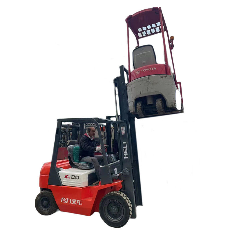 3トンのガソリンフォークリフト 良好な状態で,全体的な寸法 2675 * 1225 * 2105mm