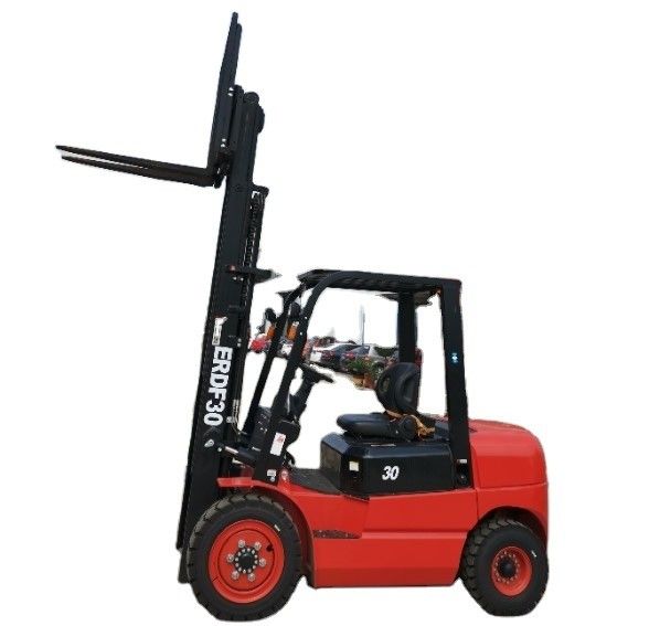 3トンのガソリンフォークリフト 良好な状態で,全体的な寸法 2675 * 1225 * 2105mm