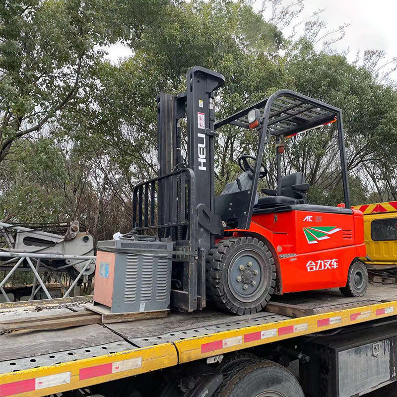 ヘリ3.5トンのディーゼルフォークリフト あなたの建設現場のために3.5トンのフォークリフトを使用