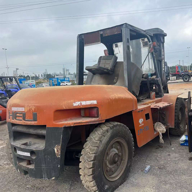 10 トンヘリディーゼルフォークリフト 強力なディーゼルエンジンと低燃費