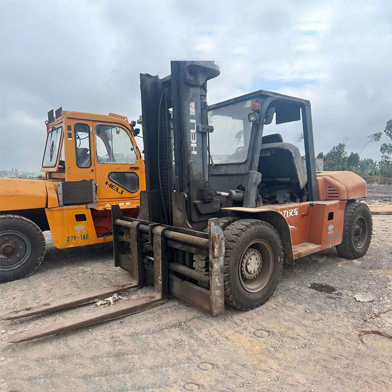 HELI 10 トンディーゼルフォークリフト 材料処理のための高容量手動トランスミッション