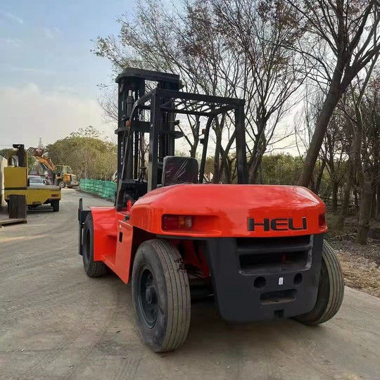 12 トン の ヘリ ディーゼル フォークリフト 重荷 材料 搬送 の 完璧な 解決策