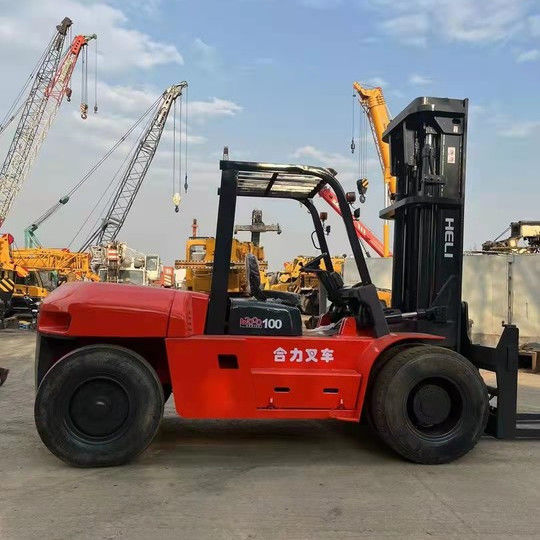 12 トン の ヘリ ディーゼル フォークリフト 重荷 材料 搬送 の 完璧な 解決策