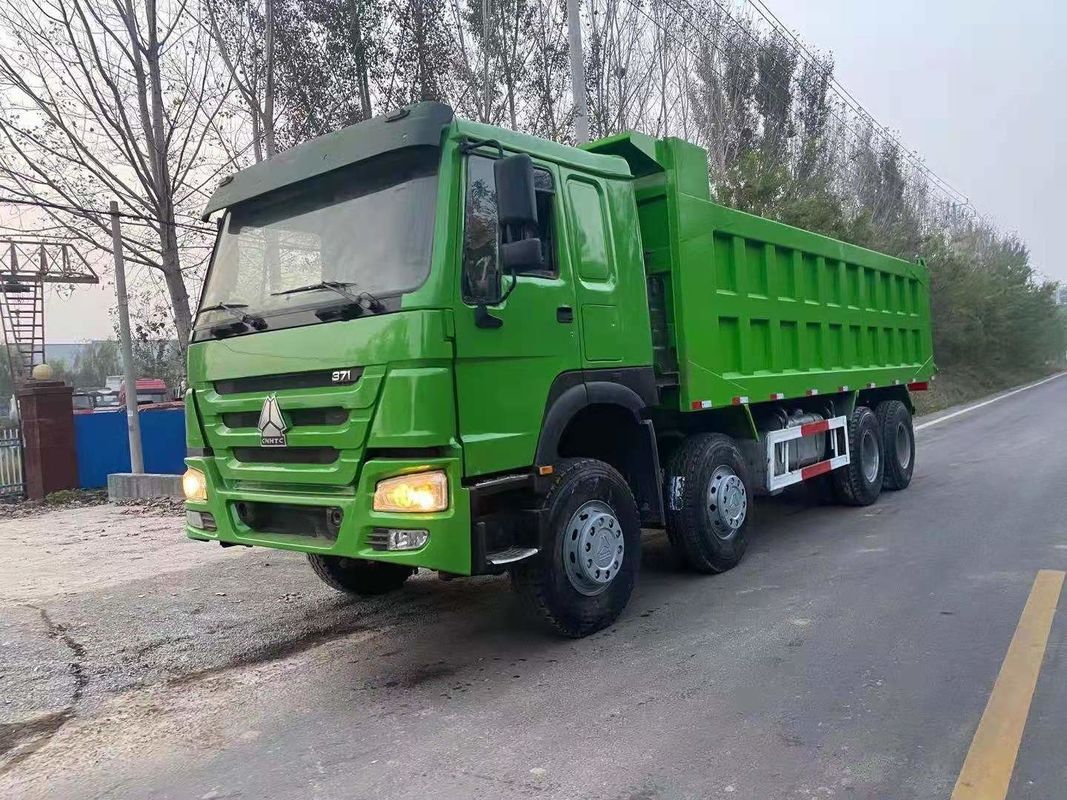 マルチメディアシステム 無 シノトラック HOWO 371HP 建設鉱山用 8*4 の古用ダンプトラック