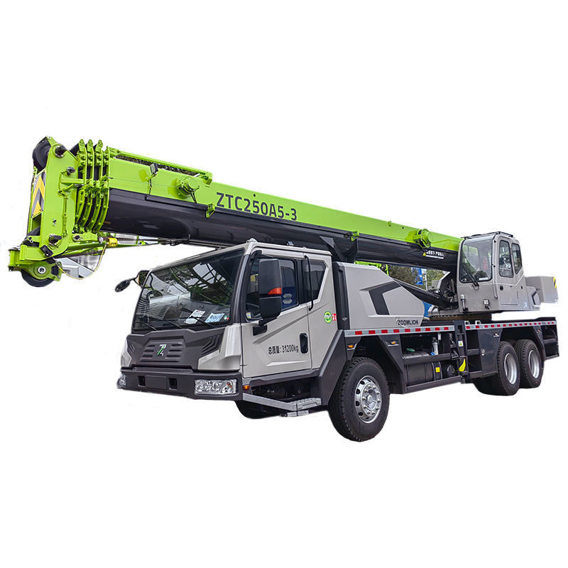 最大 39m 25 トンの持ち上げ高さ 重荷用用ズームリオントラッククレーンZTC250A