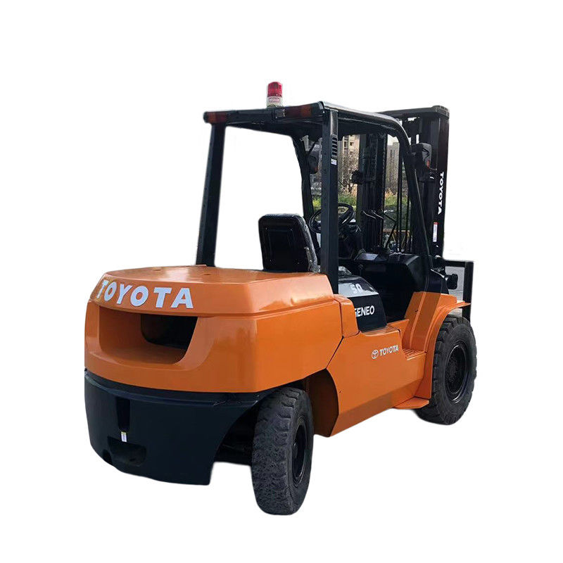 2001年~2000年 作業時間 5トンのトヨタ 中古用フォークリフト 560mm 前部オーバーハング