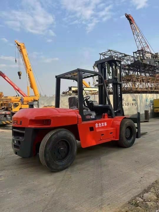 サービス後のビデオ 技術サポート 3T 5T 状態の良い二手ディーゼルヘリフォークリフト