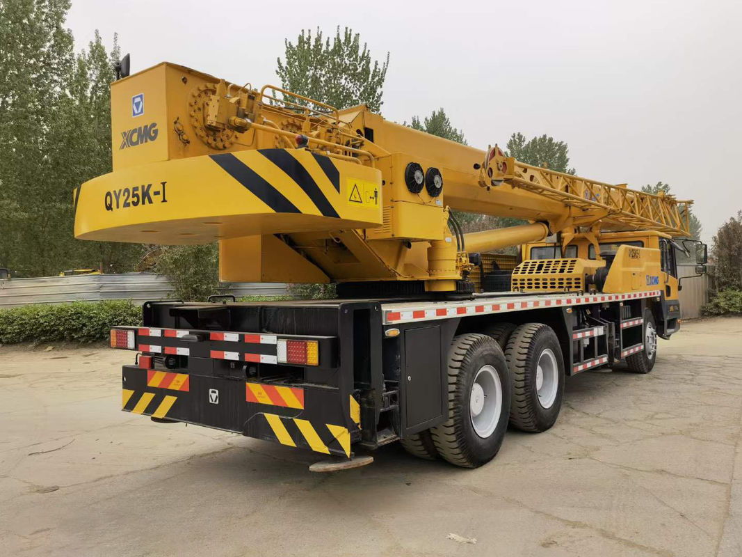 モバイルトラッククレーン WEICHAIエンジンの50トン 25K5の中古トラッククレーンの10%割引