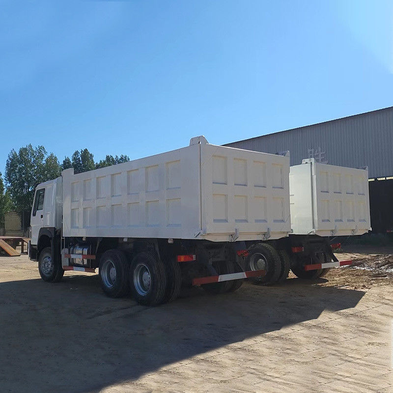 ABSとエンジンの容量 8L 完全に改装された 371HP HOWO輸送用ダンプトラック