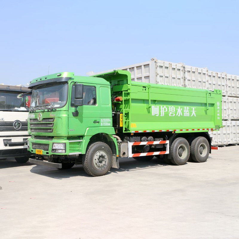 SHACMAN f3000 380 hp 10 タイヤ ダンパー トラック使用され,空気懸垂運転席