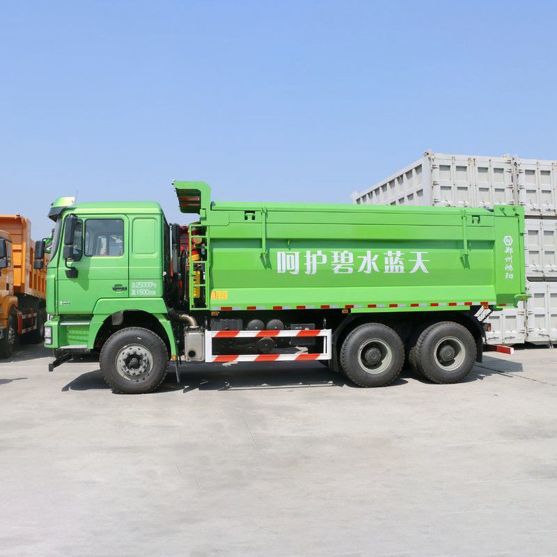 SHACMAN f3000 380 hp 10 タイヤ ダンパー トラック使用され,空気懸垂運転席