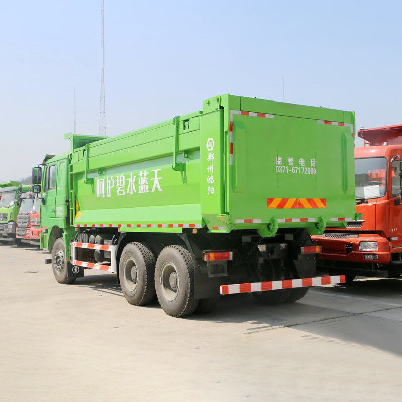 SHACMAN f3000 380 hp 10 タイヤ ダンパー トラック使用され,空気懸垂運転席