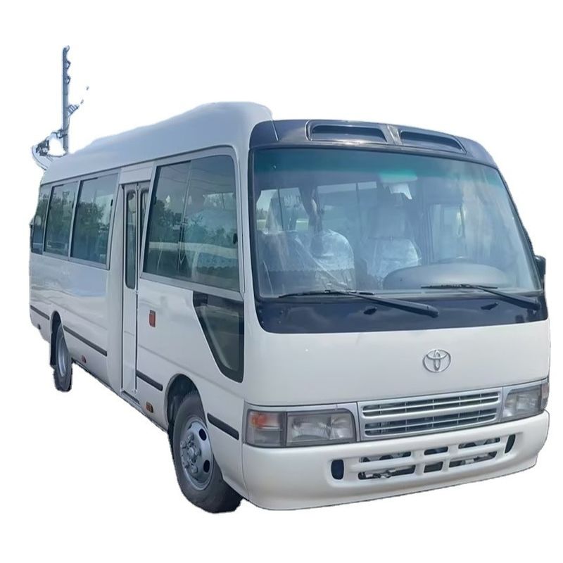 7m 30座トヨタコースターバス エンジン容量 4L 総寸法 mm 7725x2000x2600