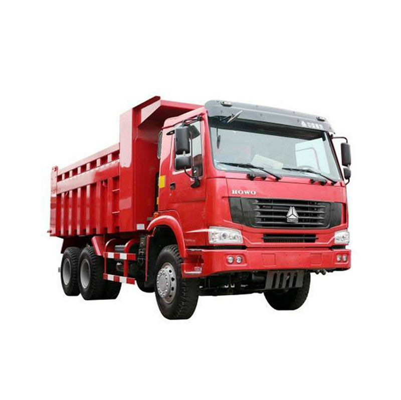 25-30T HOWO USED 6X4 DUMP TRUCK 前側 リフティング EURO II 371HP HW19710 シノトラック HOWO