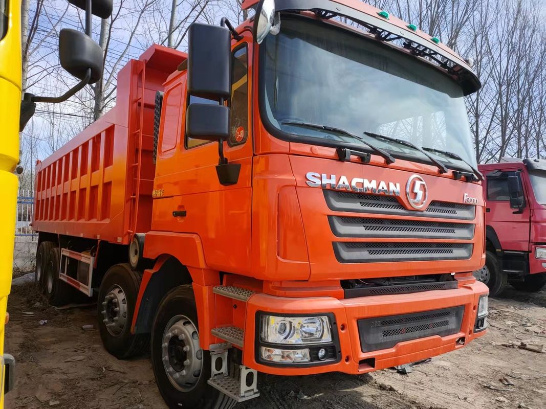 10 前向きシフト 中古シャックマン ホウ 8*4 RHD 重荷ダンプトラック ティッパー トラックダンパー