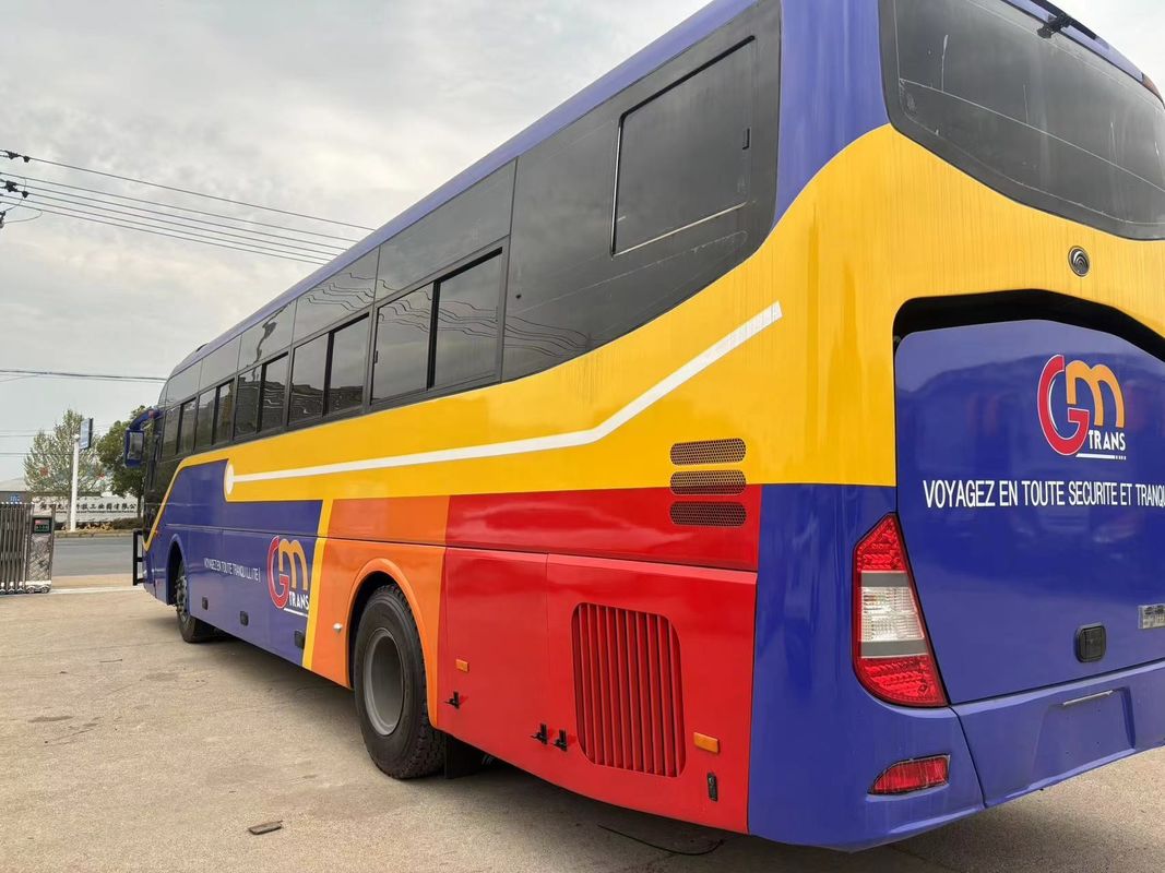 72席の左方向運転の旅客バス,ユーロ4排出量標準エンジン容量8L