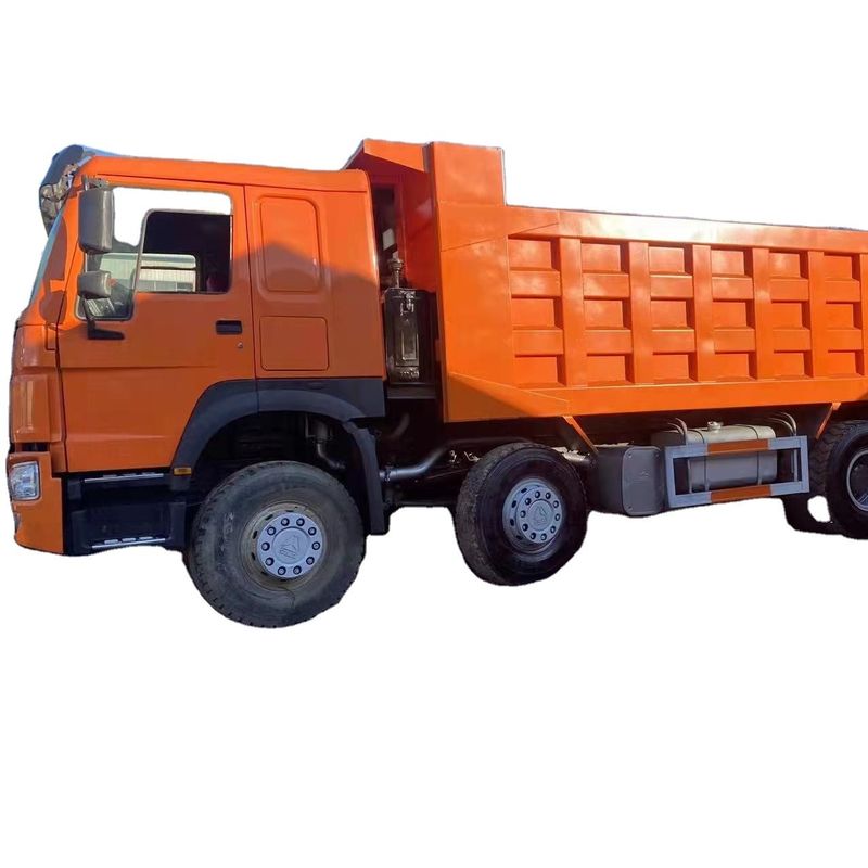 16 タイヤ番号 LHD SINO 中古ダンプトラック HOWO 8X4 HWギアボックス付き重用ターパートラック