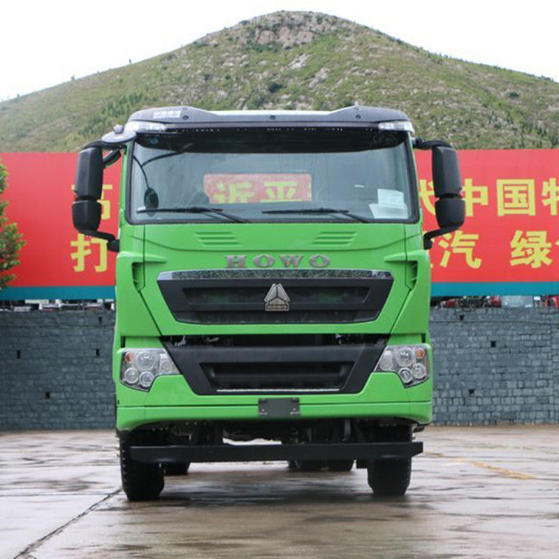 400hp 6X4 5.8m T7H HOWO 5.8*2.35*1.5mの貨物タンクサイズを持つ二用ダンプティッパートラック