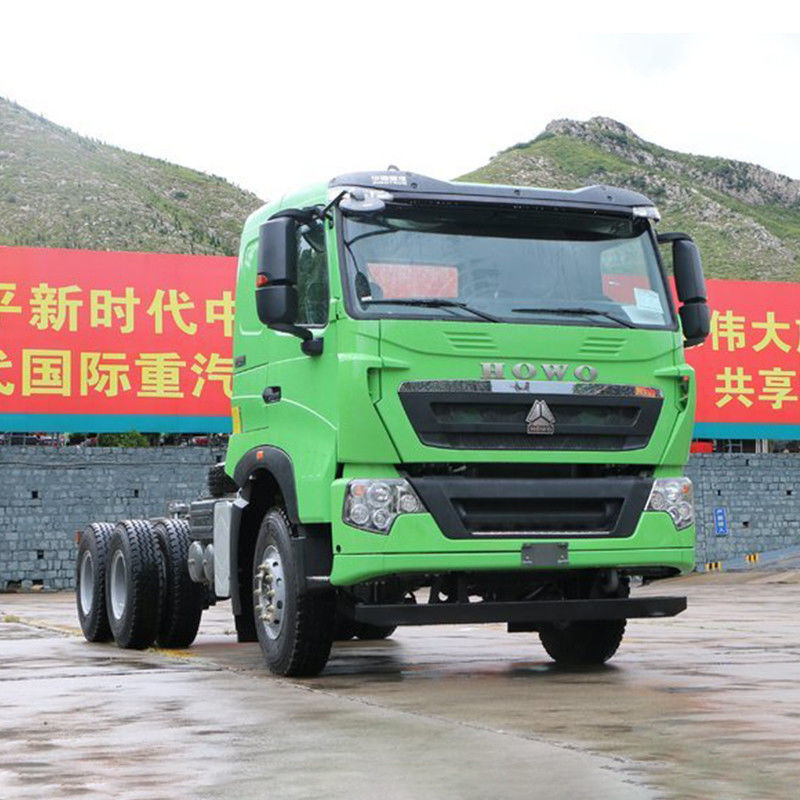 400hp 6X4 5.8m T7H HOWO 5.8*2.35*1.5mの貨物タンクサイズを持つ二用ダンプティッパートラック