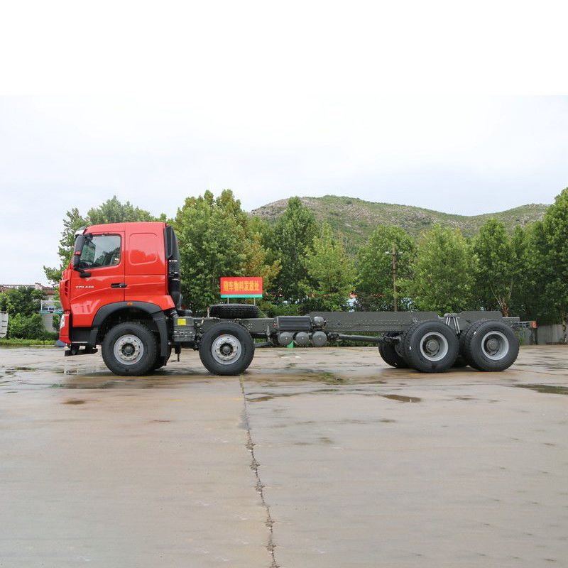 440hp 8X4 8m T7H HOWO 普通の運転席で利用済みダンパートリッパートラック